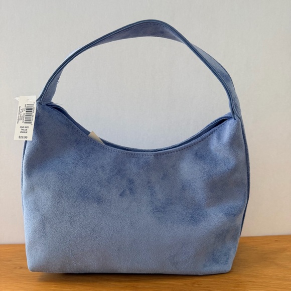 Old Navy Faux-Suede Mini Hobo Bag Women's Bag NWT - Picture 2 of 6